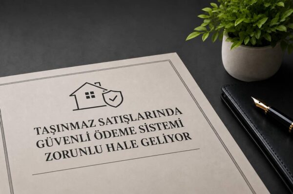 Taşınmaz Satışlarında Güvenli Ödeme Taşınmaz Satışlarında Güvenli Ödeme